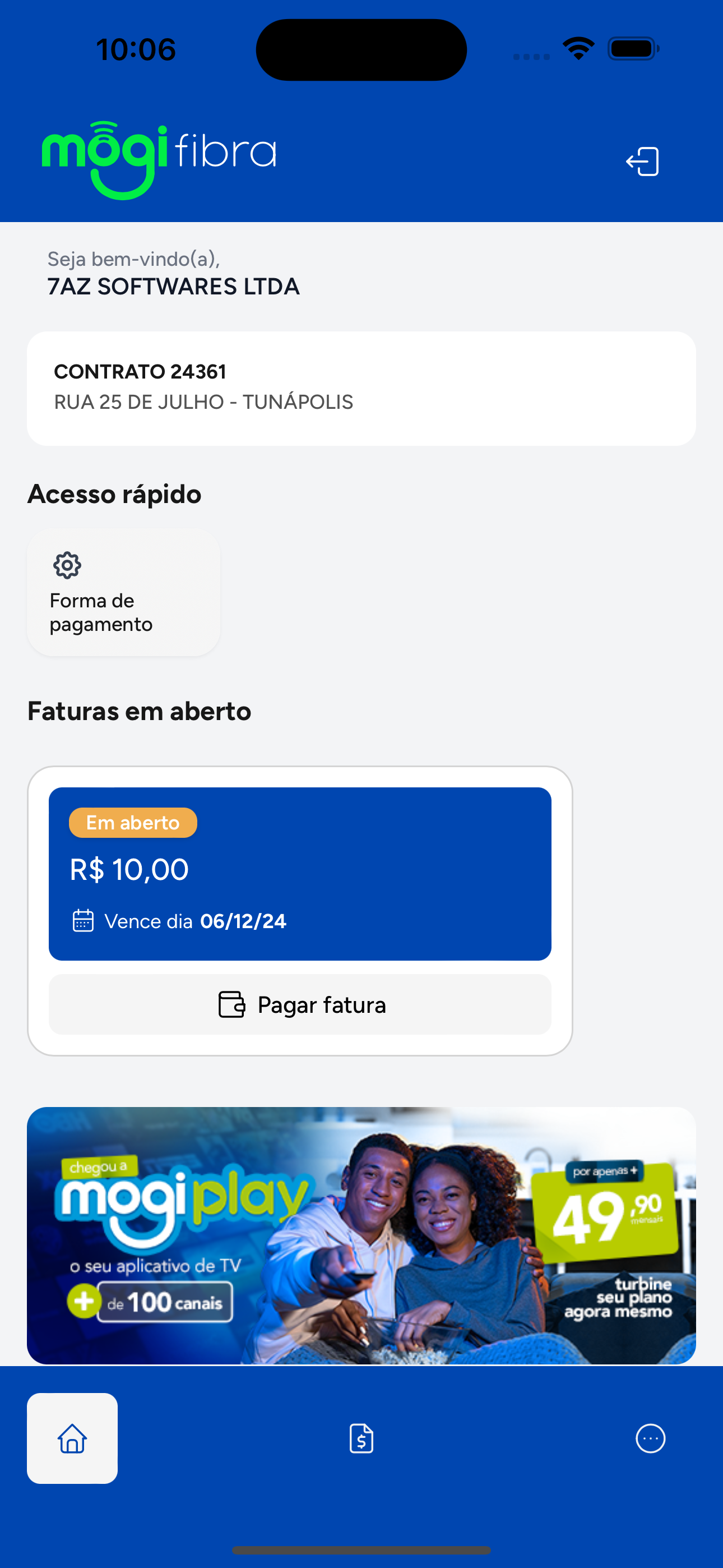 Mogi Fibra Tiradentes