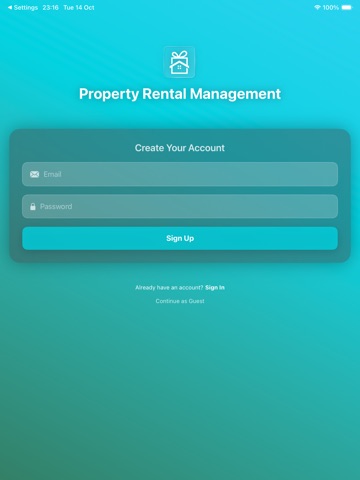 App screenshot
