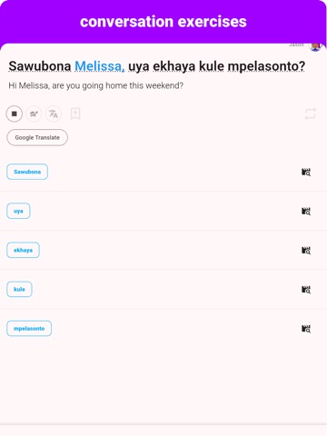 Zulu - Listening Speaking iPad screenshot