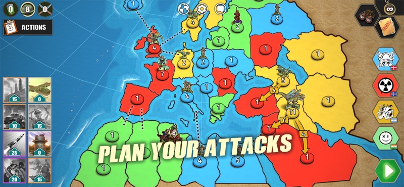 Risk of war - Wartime Glory screenshot 3