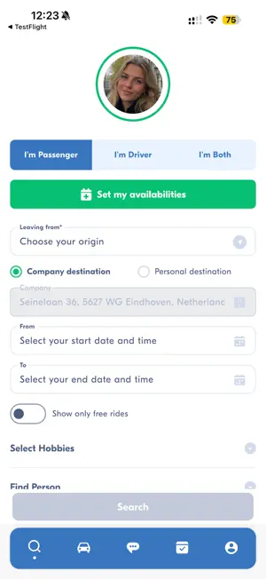 ColiRide screenshot 2