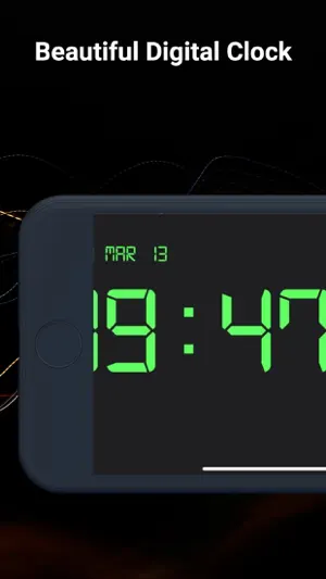 Digital Clock - Bedside Widget screenshot 1