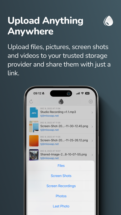 Dropshare - File Sharing Tool Screenshot