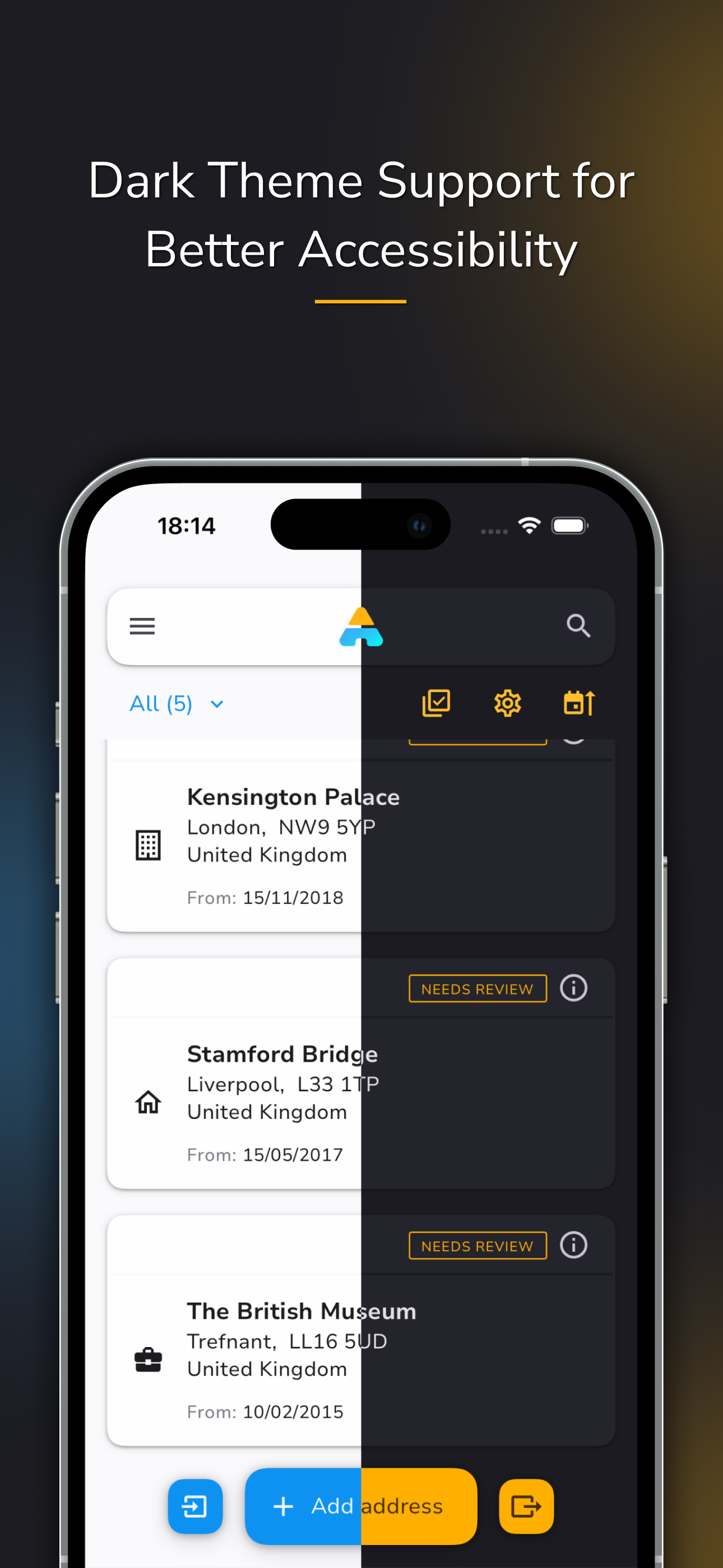 Address Archive: Secure Vault screenshot 8