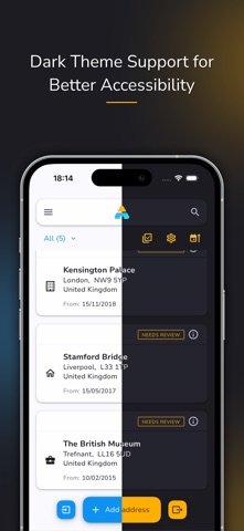 Address Archive: Secure Vault iPhone screenshot