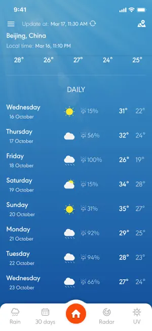 Weather - Weather forecast screenshot 8