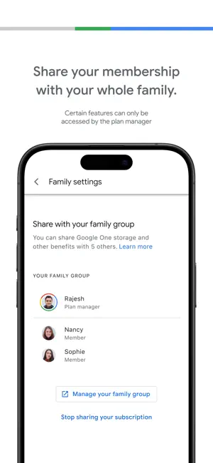 Google One iPhone screenshot 5