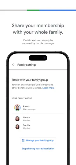 Google One iPhone Screenshot 5