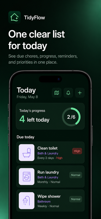 TidyFlow: Home Cleaning Screenshot 2 of 5