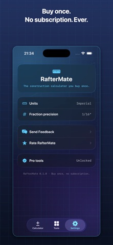 RafterMate: Construction Calc Screenshot 5 of 5