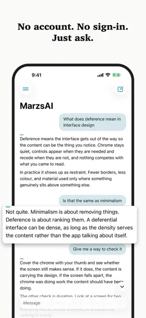 MarzsAI screenshot 1
