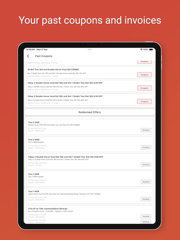 SuperK iPad screenshot 3 - Shopping app