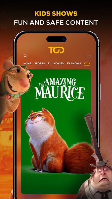 TOD - Watch Football & Movies Screenshot