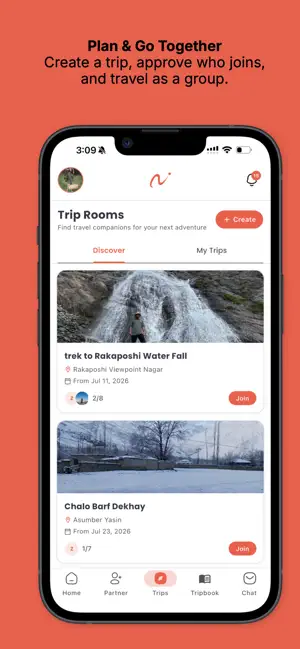 Nomadro - Find Travellers screenshot 3