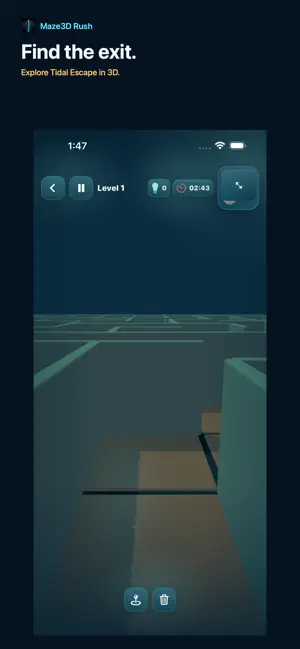 Maze3D Rush screenshot 4