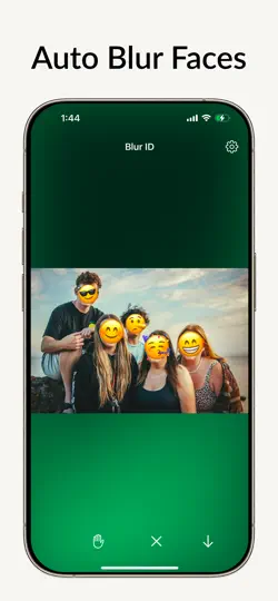 Blur ID - Hide Faces & Names iPhone Ekran Görüntüsü 1