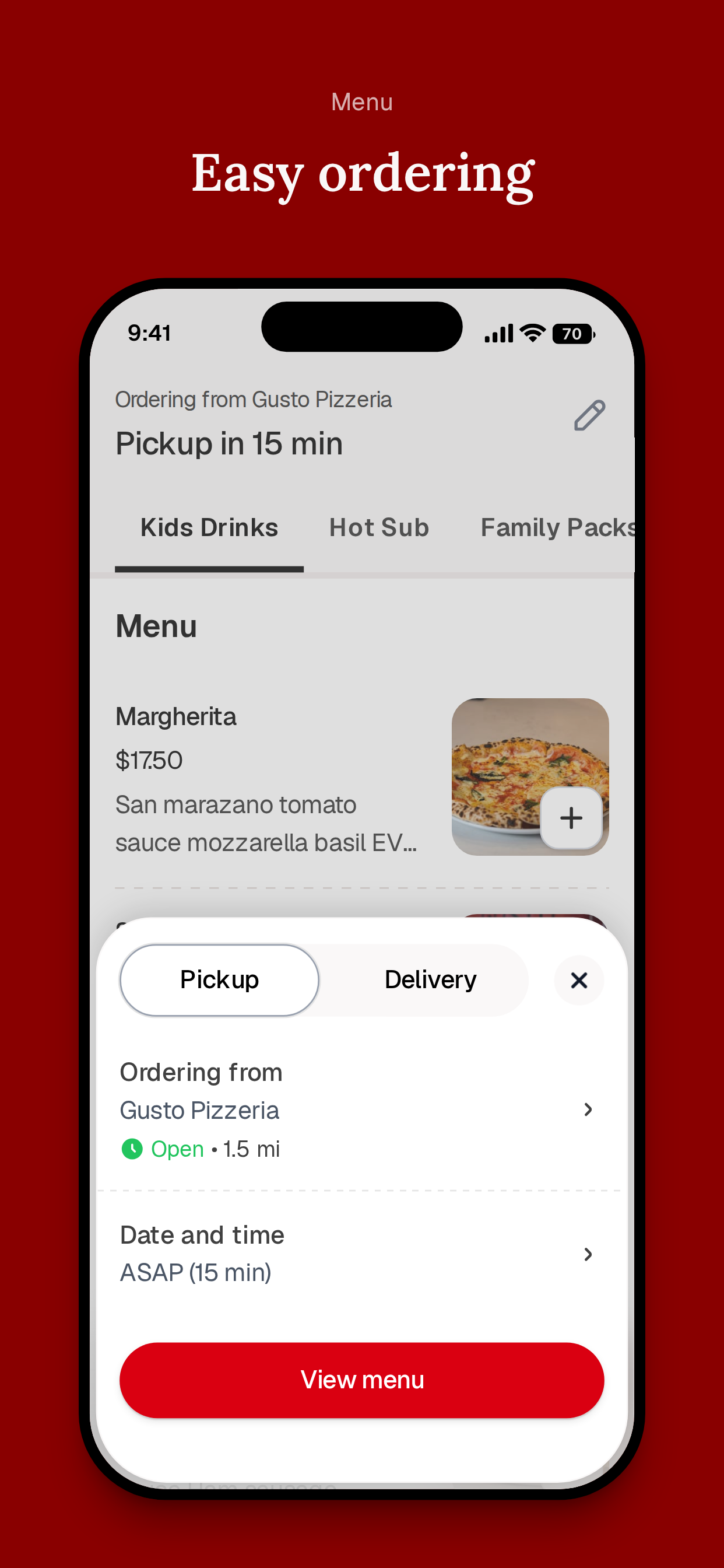 Gusto Pizzeria screenshot 3