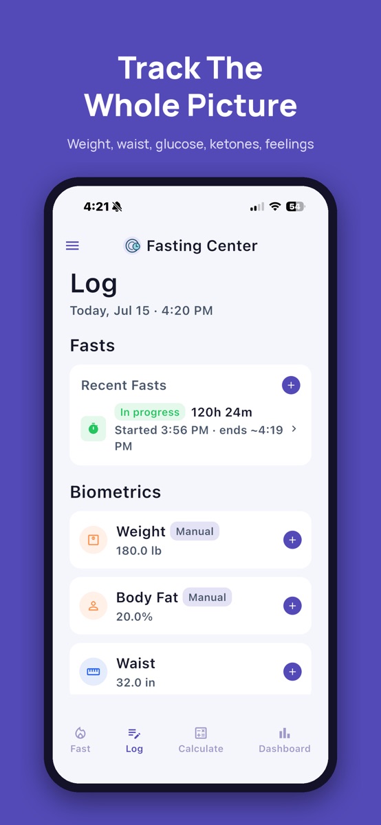 Fasting Center screenshot 4