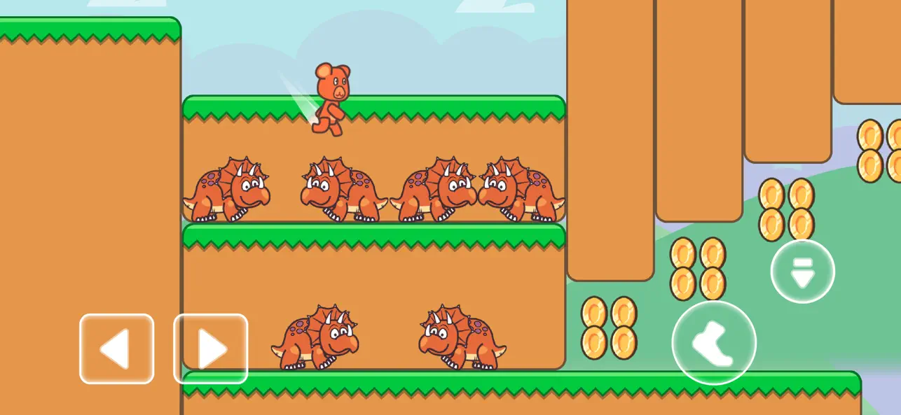 Screenshot #3 pour Super Bear Toon:Dinos World