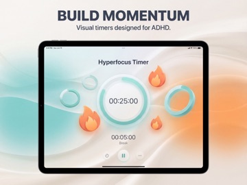 ADHD Focus OS: Daily Planner iPad screenshot