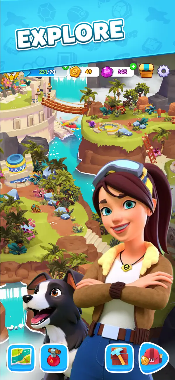 Adventure Tales - Lost Island Hack screenshot 1 - game app interface