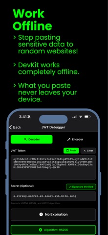 DevKit: JSON, JWT & Dev Tools screenshot