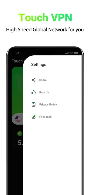 Touch Pro VPN Hotspot Proxy screenshot 4