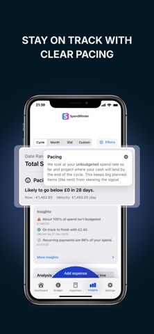 SpendMinder screenshot