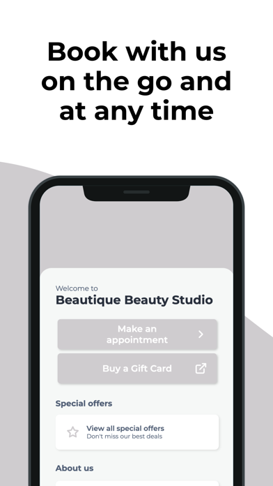 Beautique Beauty Studio Screenshot