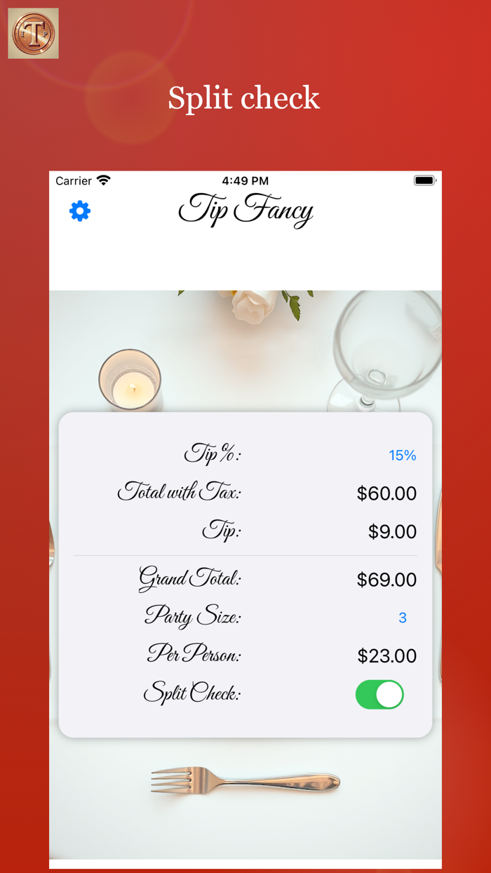 Tip Fancy - Tip Calculator