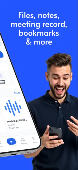Klinks: File, AI Meeting, Note screenshot 2