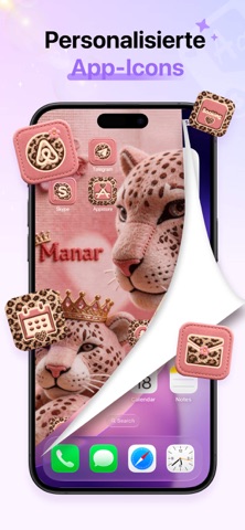 Coole KI Schriften: Text Skins iPhone screenshot 8