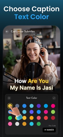 AI Video Caption for Reels VID screenshot