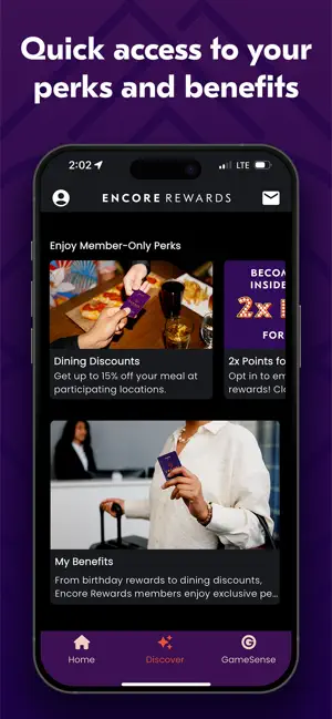 Encore Rewards by BCLC iPhone screenshot 1