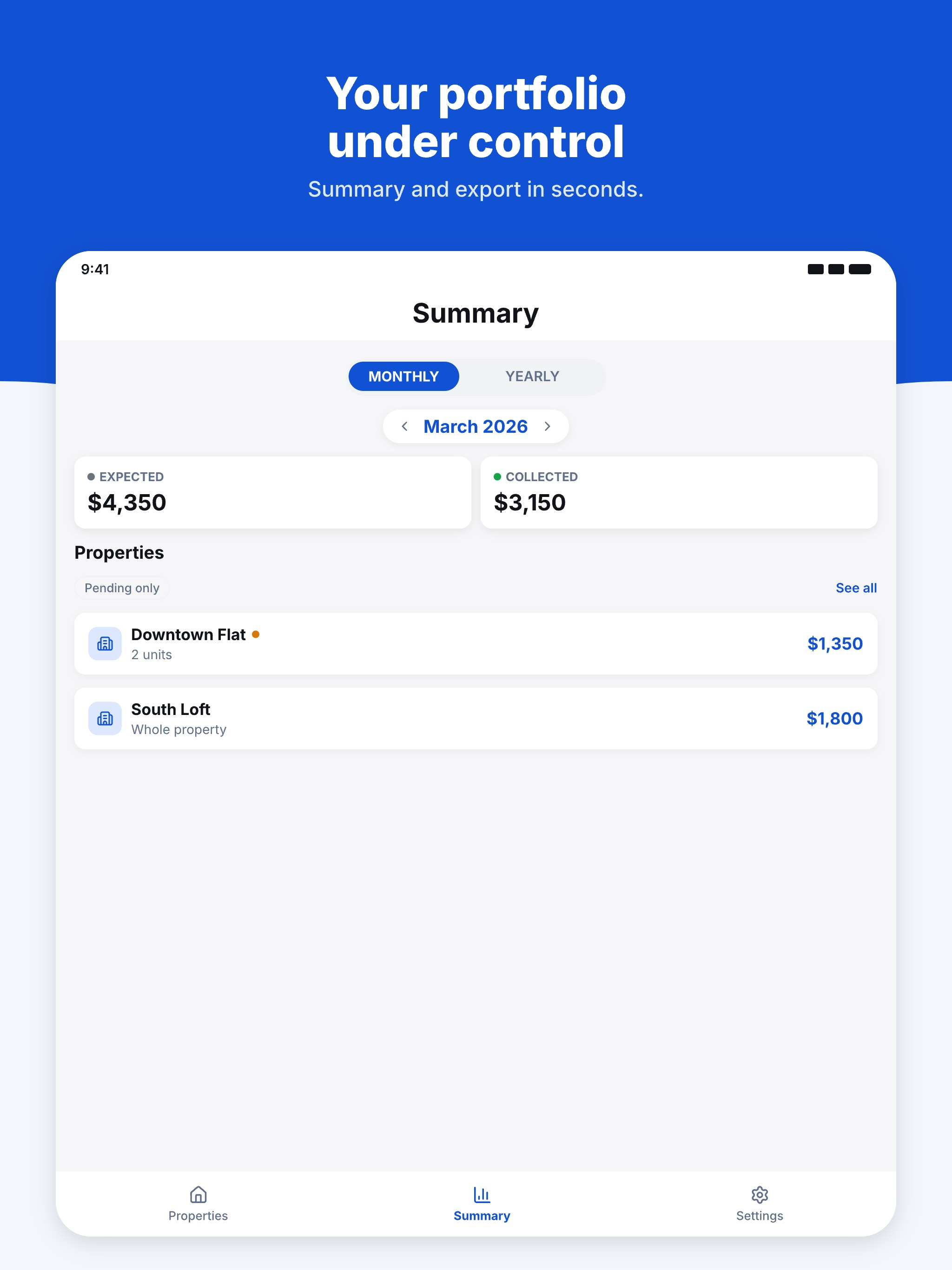 RentDue: Rent Tracker screenshot 10