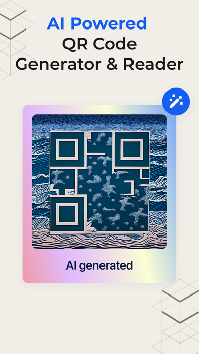 Screenshot #1 pour AI QR Code Generator & Reader