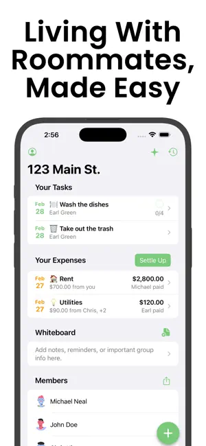 Dwell: Roommate Home Organizer screenshot 1