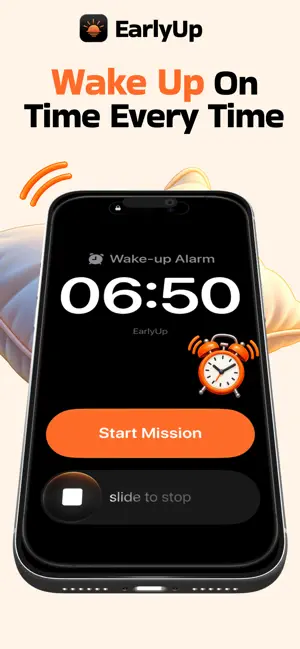 EarlyUp: Wakeup Alarm Clock screenshot 1