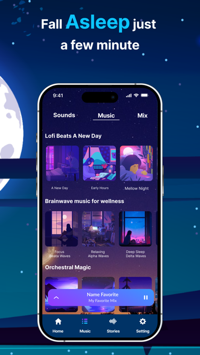 Easy Sleep: Sounds and Stories Screenshot
