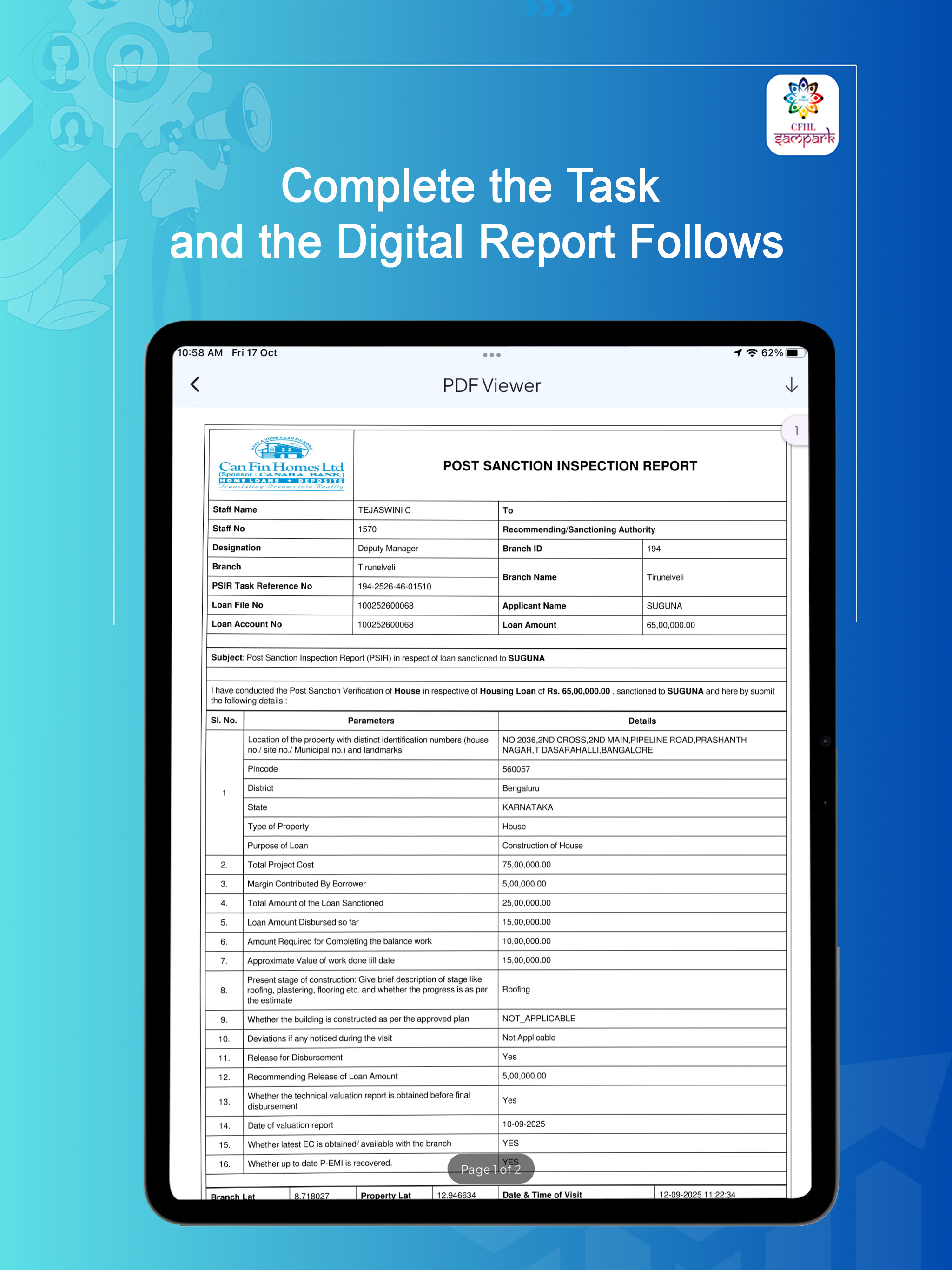CFHL Sampark screenshot 12