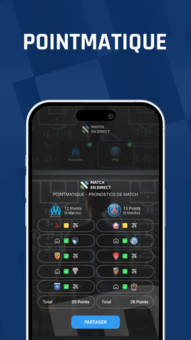 Match en Direct - Live Score iPhone screenshot 9 - Sports app