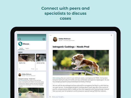 VetHive iPad screenshot 2 - Medical app