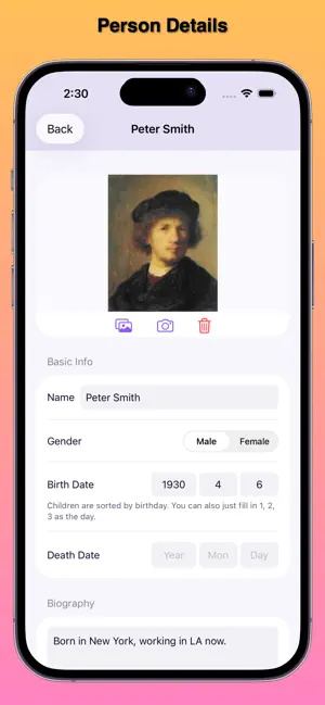 Family Tree screenshot 4