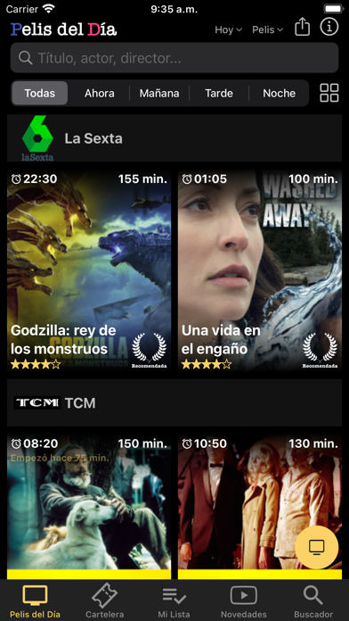 Pelis del Día Screenshot