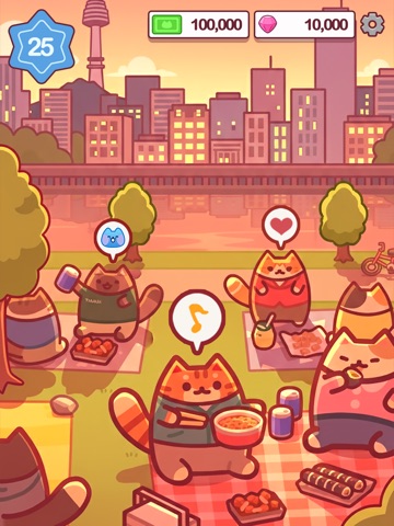 Cat City : Idle Tycoon Games iPad screenshot