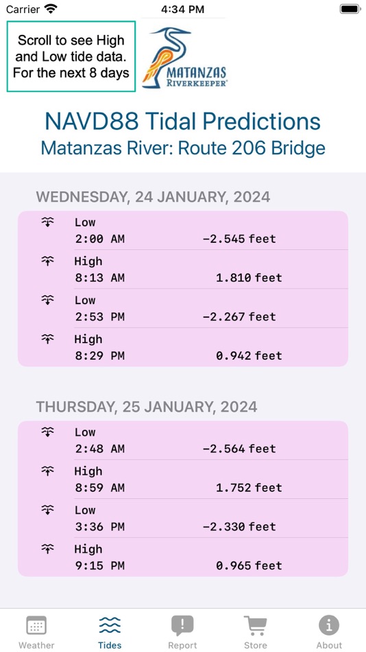 #3. Matanzas Riverkeeper (iOS) By: Robin Howard