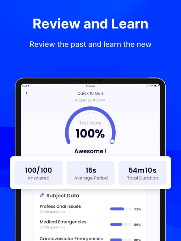 CEN Exam Prep 2026 iPad screenshot 5 - Education app