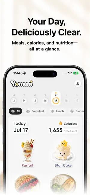 Yommi: AI Food Journal & Log screenshot 2