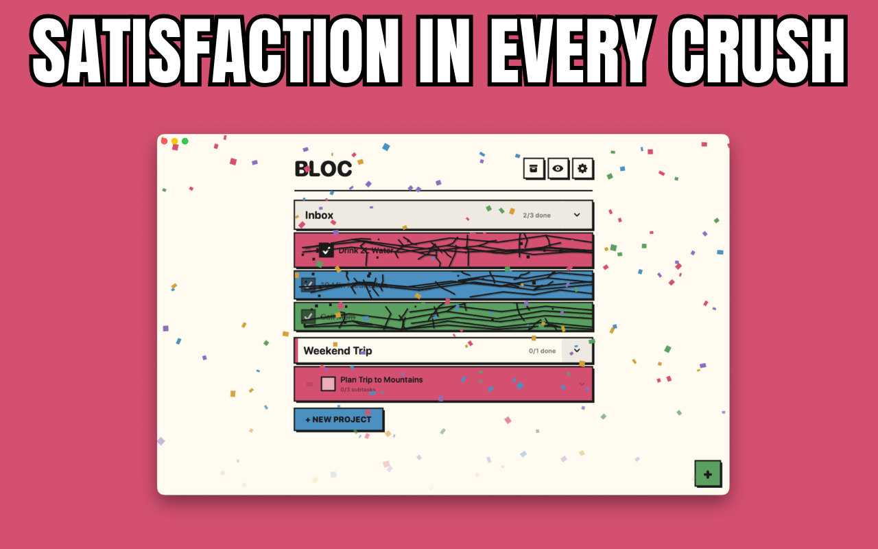 Bloc: ADHD Planner & Todo