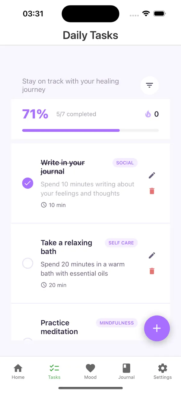#3. Lynx: No Contact Rule Tracker (iOS) By: Umit UZ